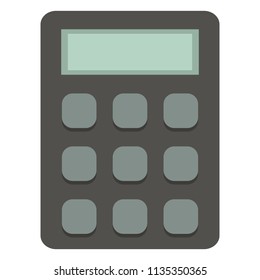 Vector Flat Color Icon - Calculator