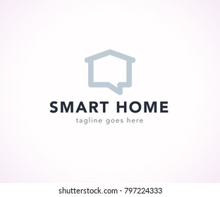 Vector flat construction company brand design template. Building, business company and architect bureau insignia, logo illustration isolated on white background. Line art.