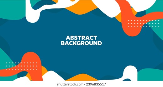 Vector flat design abstract background 