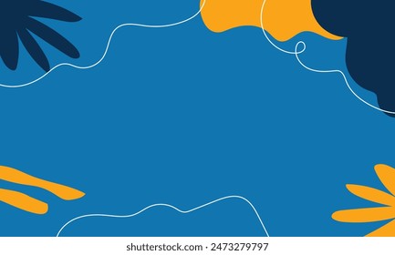 Vector flat design abstract background design