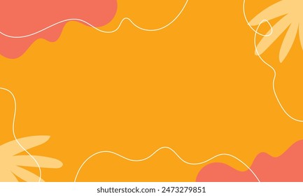 Vector flat design abstract background design