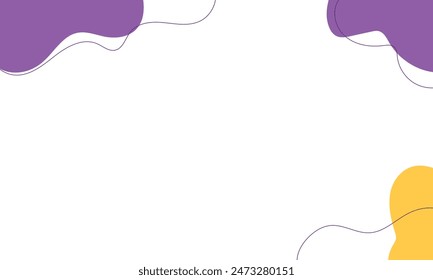 Vector flat design abstract background design