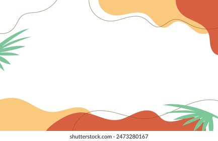 Vector flat design abstract background design