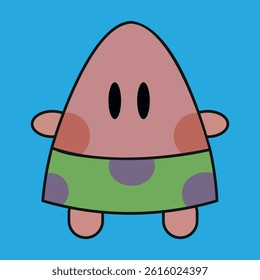 Vector Flat Design Character Cartoon