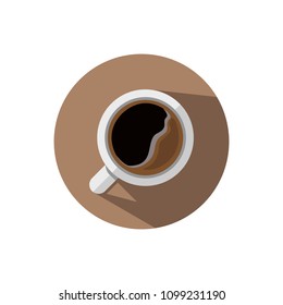 Vector flat design Coffee