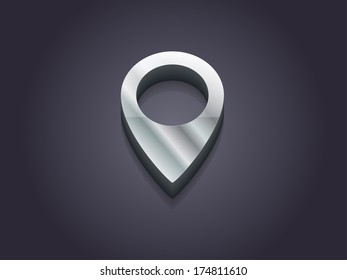 Vector Flat Design style illustration of website analytics search information concept