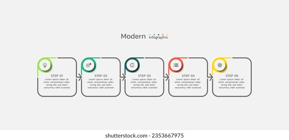 Vector flat diagram business infographic