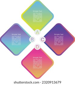 vector flat diagram infographic template