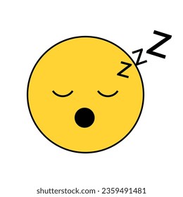 Vector flat emoticon reaction on white background