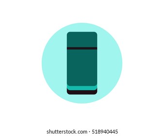Vector flat eraser icon