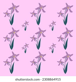  vector flat flower pattern collection 2