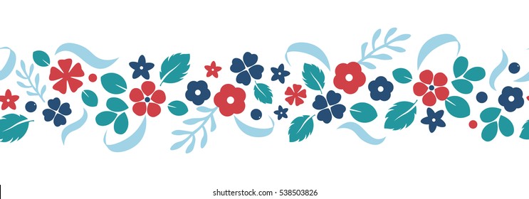 Flower Strip Images, Stock Photos & Vectors | Shutterstock