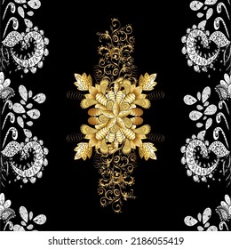 vector flat flowers seamless pattern. Design gift wrapping paper, greeting cards, posters and banner design. Flowers on pleasant colors.