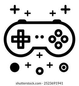 Vector flat Gaming Joystick Icon