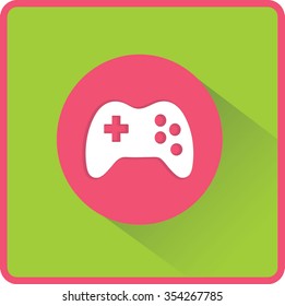 Vector flat Gaming Joystick Icon