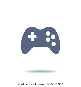 Icono de Joystick de vectores de juego plano