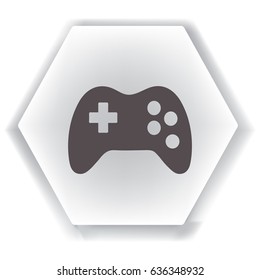 Vector flat Gaming Joystick Icon