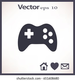 Vector flat Gaming Joystick Icon