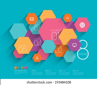 Vector Flat Graphic Design Template