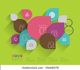 Vector Flat Graphic Design Template