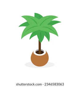 Vector de planta baja sobre fondo blanco.