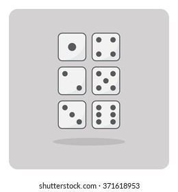 25,746 Dice flat Images, Stock Photos & Vectors | Shutterstock