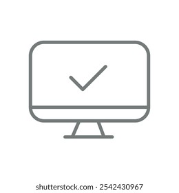 Vector flat icon. Gray icon on isolated on white background. Business concept. Perfect for your creative idea.	