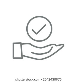 Vector flat icon. Gray icon on isolated on white background. Business concept. Perfect for your creative idea.	