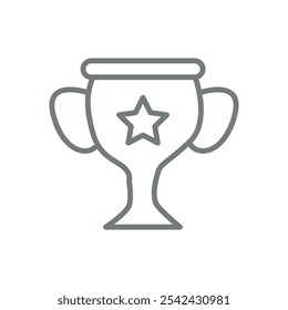 Vector flat icon. Gray icon on isolated on white background. Business concept. Perfect for your creative idea.	