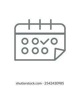 Vector flat icon. Gray icon on isolated on white background. Business concept. Perfect for your creative idea.	