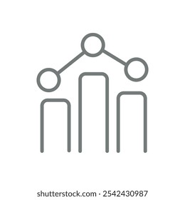 Ícone plano de vetor. Ícone cinza em isolado no fundo branco. Conceito comercial. Perfeito para sua ideia criativa.	