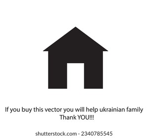 Cámara de iconos plana del vector (hogar)