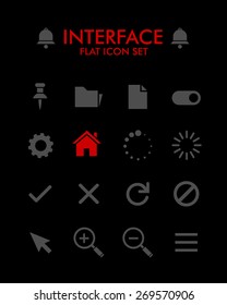 Vector Flat Icon Set - User Interface
