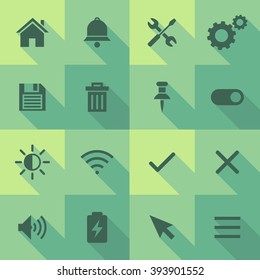 Vector Flat Icon Set - User Interface

