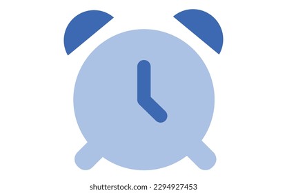 mensaje de snooze de icono plano vectorial