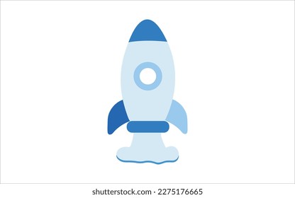 Vector flat icon Space ship