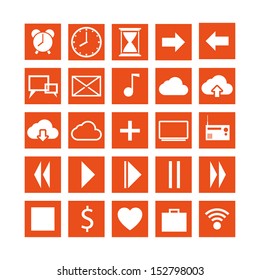 Vector flat icons