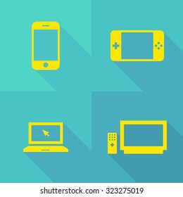 Vector Flat Icons - Gadget