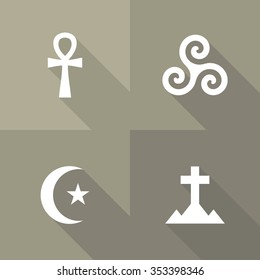 Vector Flat Icons - Symbols