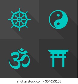 Vector Flat Icons - Symbols
