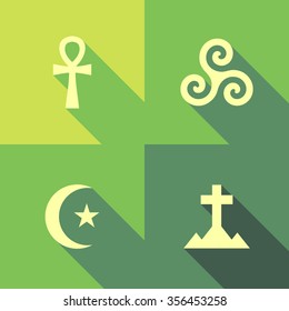 Vector Flat Icons - Symbols