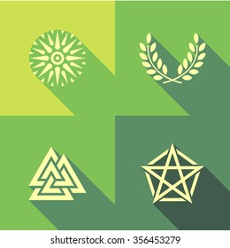 Vector Flat Icons - Symbols 