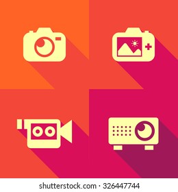 Vector Flat Icons - Visual