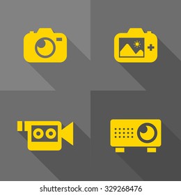 Vector Flat Icons - Visual