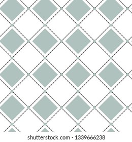 Vector flat illustration - abstract seamless patterns with geometric print. Picture for print, textile and wrapping paper