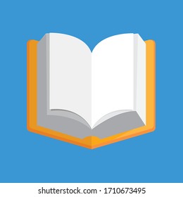 vector flat illustration of book to celebrate international book day, suitable for your design needs