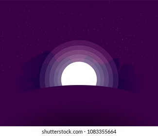 Vector flat illustration Earth day