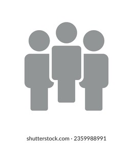 Vektorflache Illustration auf Graustufen. Avatar, Benutzerprofil, Personensymbol, Profilbild. Geeignet für Profile, Symbole, Bildschirmschoner und als Vorlage.