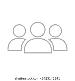 Ilustración plana vectorial en escala de grises. Avatar, perfil de usuario, icono de persona, silueta neutral de género, imagen de perfil. Adecuado para perfiles de medios sociales, iconos, salvapantallas y como plantilla.