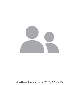 Ilustración plana vectorial en escala de grises. Avatar, perfil de usuario, icono de persona, silueta neutral de género, imagen de perfil. Adecuado para perfiles de medios sociales, iconos, salvapantallas y como plantilla.